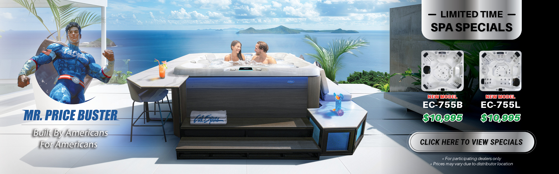 Calspas hot tub being used in a family setting - Cincinnati
