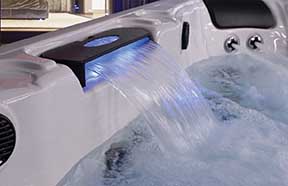 Hot Tub Cascade Waterfall - hot tubs spas for sale Cincinnati